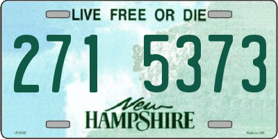 NH license plate 2715373