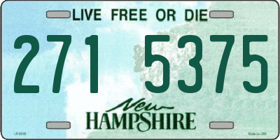 NH license plate 2715375