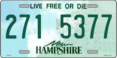 NH license plate 2715377