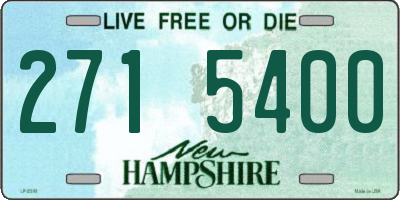 NH license plate 2715400