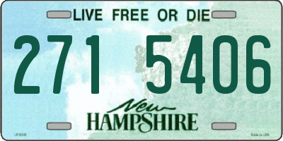 NH license plate 2715406