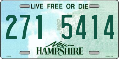 NH license plate 2715414