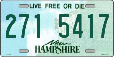 NH license plate 2715417