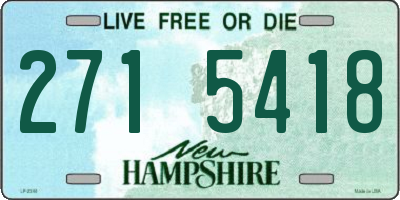 NH license plate 2715418
