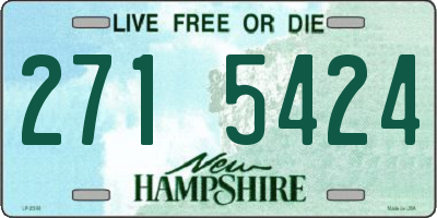 NH license plate 2715424