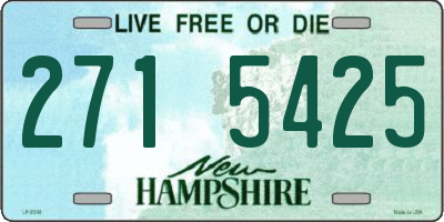NH license plate 2715425