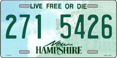NH license plate 2715426