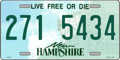 NH license plate 2715434