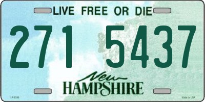 NH license plate 2715437