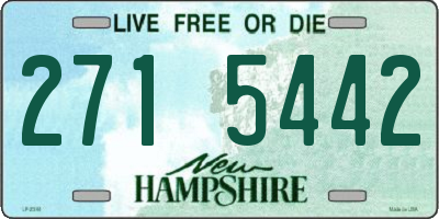 NH license plate 2715442