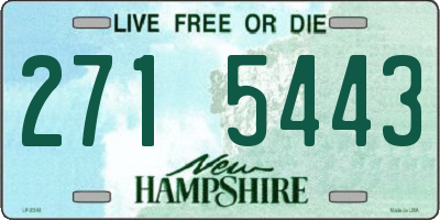 NH license plate 2715443