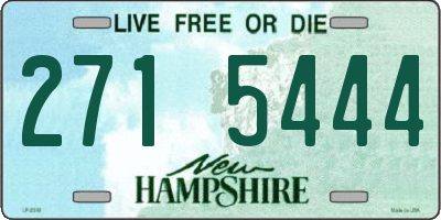 NH license plate 2715444