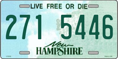 NH license plate 2715446