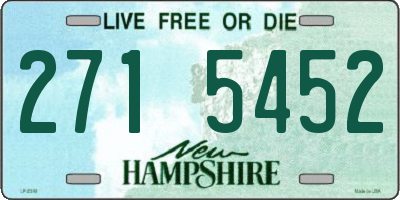 NH license plate 2715452
