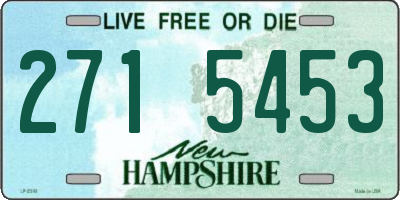 NH license plate 2715453