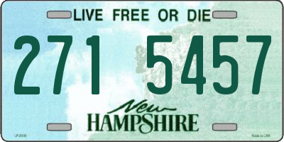 NH license plate 2715457