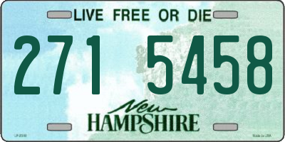 NH license plate 2715458