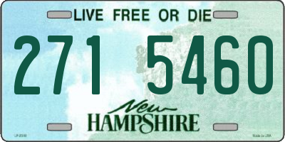 NH license plate 2715460
