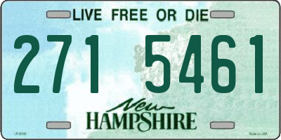 NH license plate 2715461