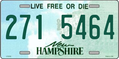 NH license plate 2715464
