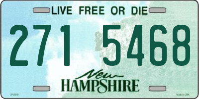 NH license plate 2715468