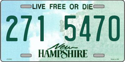 NH license plate 2715470