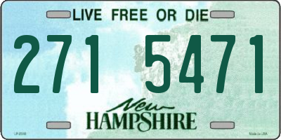 NH license plate 2715471