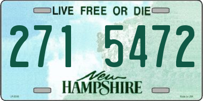 NH license plate 2715472