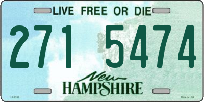 NH license plate 2715474