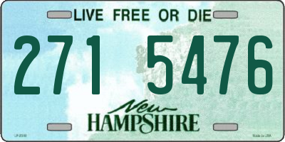 NH license plate 2715476