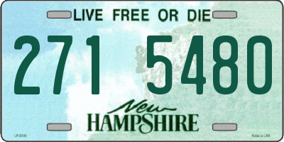 NH license plate 2715480