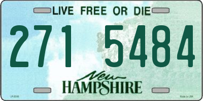 NH license plate 2715484