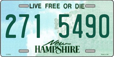 NH license plate 2715490