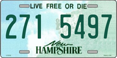 NH license plate 2715497