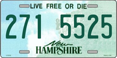 NH license plate 2715525