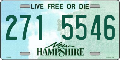 NH license plate 2715546
