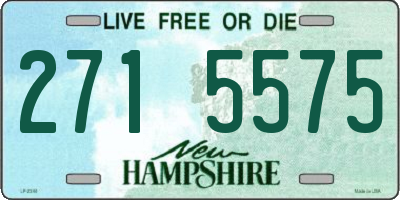 NH license plate 2715575