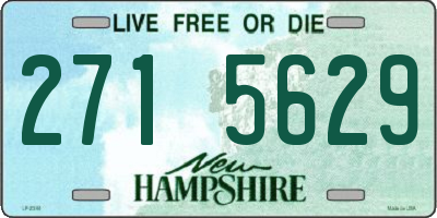 NH license plate 2715629