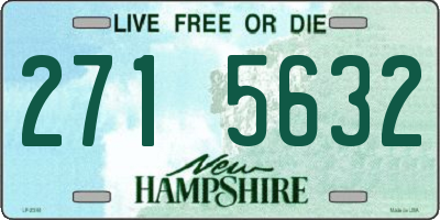 NH license plate 2715632