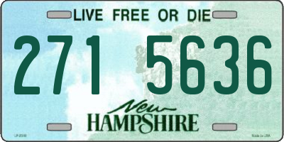 NH license plate 2715636