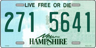 NH license plate 2715641