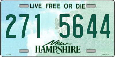 NH license plate 2715644