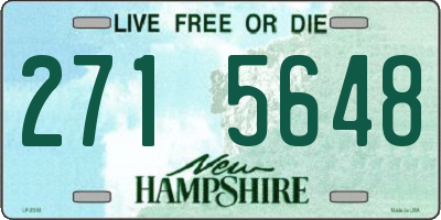 NH license plate 2715648