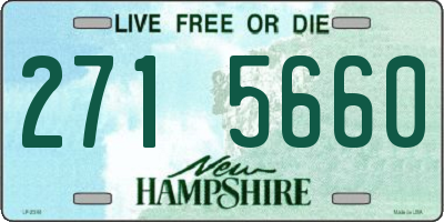 NH license plate 2715660
