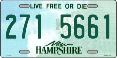 NH license plate 2715661