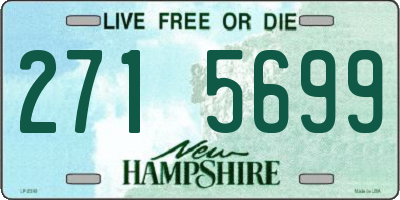 NH license plate 2715699