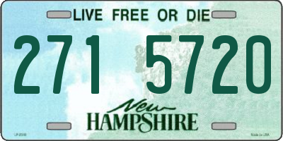 NH license plate 2715720