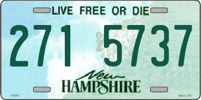 NH license plate 2715737