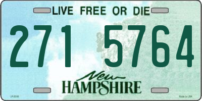 NH license plate 2715764
