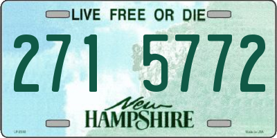 NH license plate 2715772